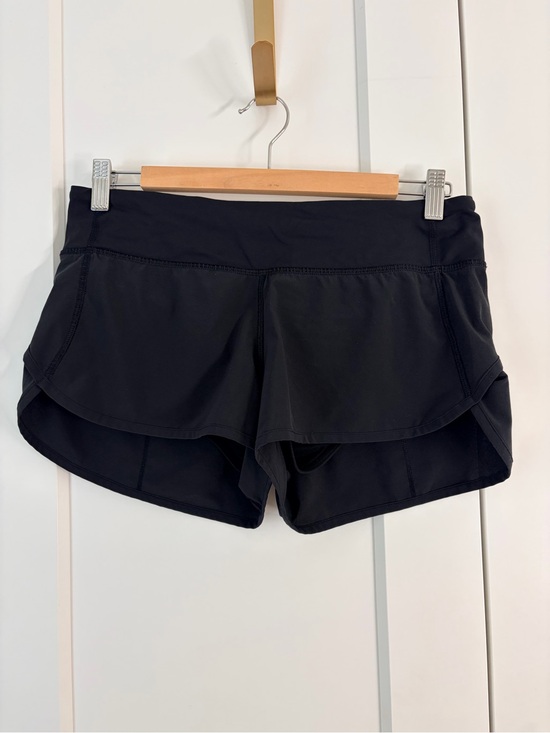 lululemon athletica Pants - Lululemon Women's Black Athletic Shorts | 6